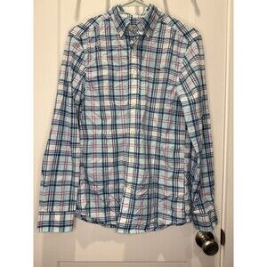 Vineyard Vines Performance Button Down Long Sleeve XS Classic Fit Tucker Plaid